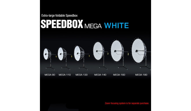 SMDV Speedbox Mega 90 Deep Softbox 90cm Wit Bowens Mount