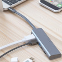 Allocacoc Docking HUB USB C Grijs