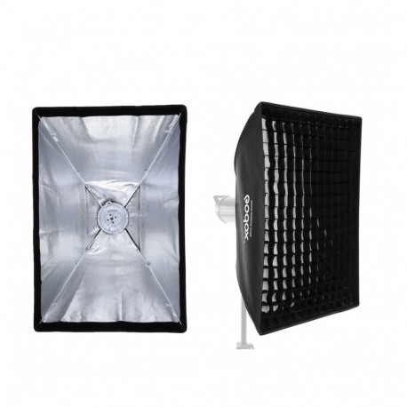 Godox Paraplu Softbox Bowens 80x120 met Grid
