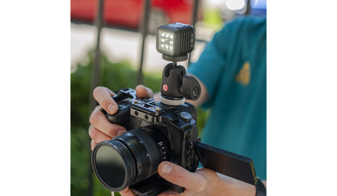 Caruba Centre Ball Head met Cold Shoe Mount