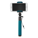 Caruba Selfie Stick Plug & Play Blauw Caruba Selfie Stick Plug & Play Blauw