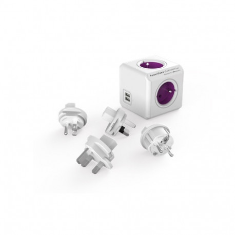 Allocacoc PowerCube ReWirable USB + 3x Plug (FR)