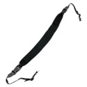 Caruba Camera Neckstrap Comfort + Quick release (Zwart)