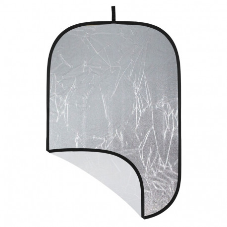 Westcott Illuminator Opvouwbare 2 in 1 Zilver/Wit Bounce Reflector (121,9 x 182,8cm)
