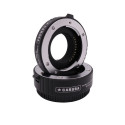 Caruba Extension Tube Set Olympus/Panasonic MFT Chroom (Versie II)