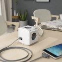 Allocacoc PowerCube Extended USB Groen 1,5m Kabel