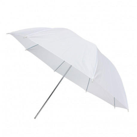 Caruba Flitsparaplu Transparant Wit 100cm