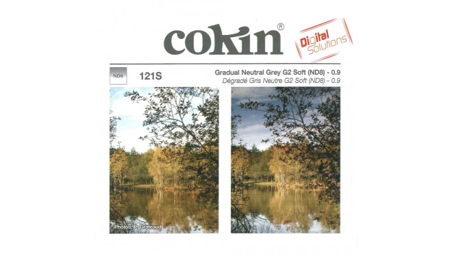 Cokin Filter A121S Grad. Neutral Grey G2 Soft (ND8) (0.9)