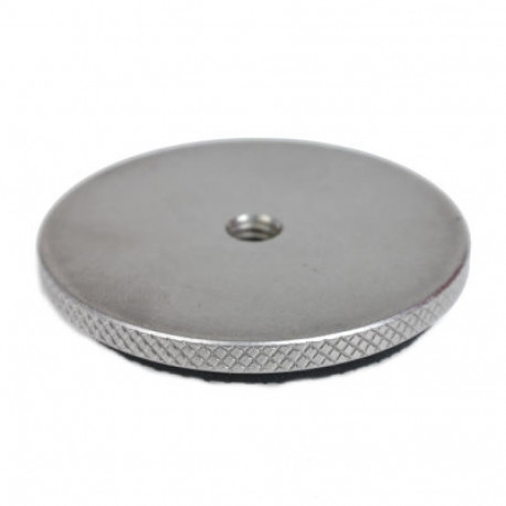 Caruba adapterschroef 3/8"M 1/4"F met rubber dekplaat