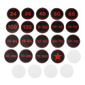 Caruba Writable Rear Lens Cap Canon