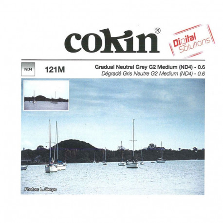 Cokin Filter A121M Grad. Neutral Grey G2 Medium (ND4)