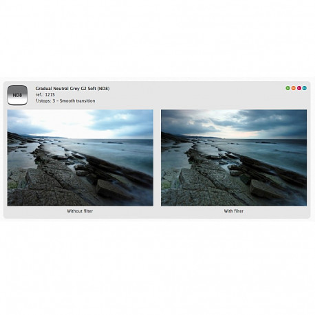 Cokin Filter X121S Neutral Grey G2 soft (ND8) (0.9)