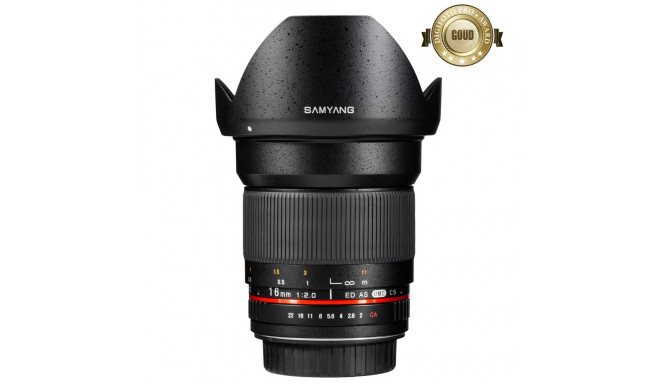Samyang 16mm f2.0 ED AS UMC CS Micro 4/3