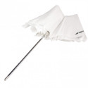 Westcott vihmavari 43"/109cm, white satin