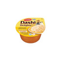 Inaba Dashi Delights Chicken with Cheese can for cats 70g