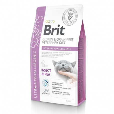 Brit Veterinary Diet Ultra-Hypoallergenic special food for cats 5kg