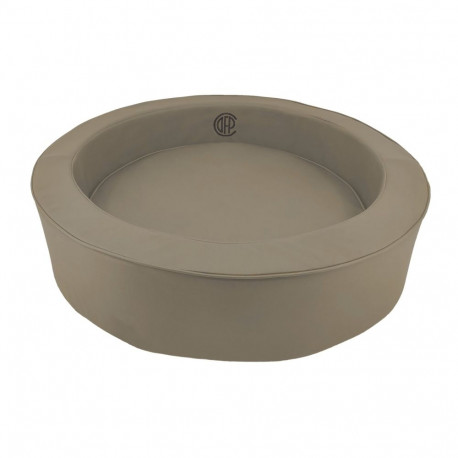 Cazo Soft Bed Malmo beige bed for dogs ø 115 x 25cm