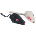 Flamingo toy mouse with nettle 2 pcs