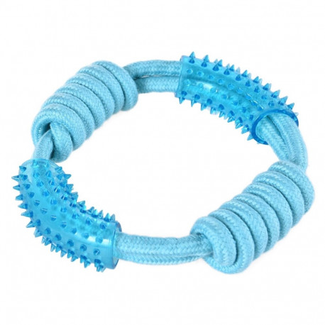 Barry King dog life blue TPR rope 18cm