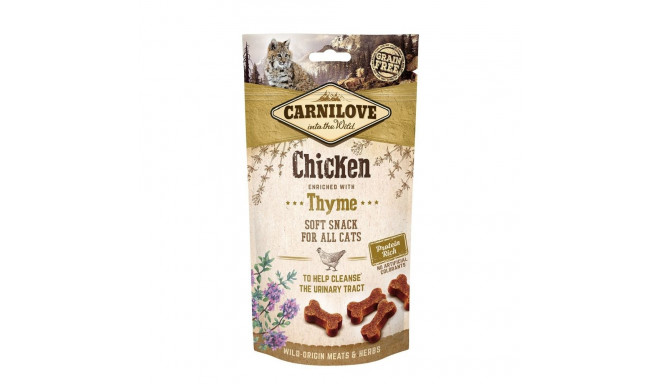 Carnilove Cat Snack Chicken Thyme chewable treats for cats 50g