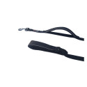 Freedog Extreme nylon black leash for dogs 25mm x 180cm