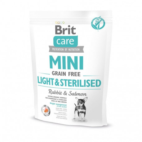 Brit Care Mini Light & Sterilised grain-free dog food 400g