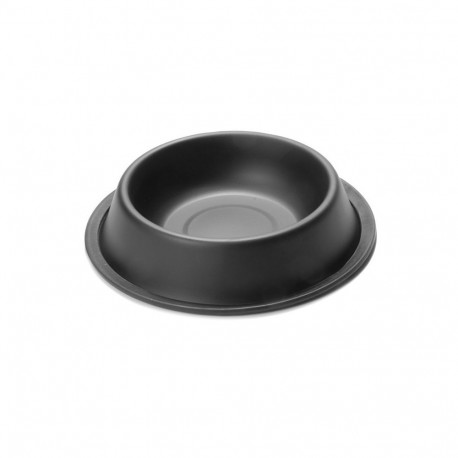 Record black metal dinnerware ø 20.5cm - 0.45L