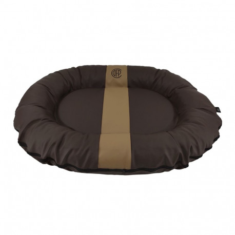 Cazo Oval Bed Oslo brown nest for dogs 75x100x15cm
