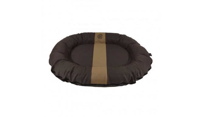 Cazo Oval Bed Oslo brown nest for dogs 60x80x14cm