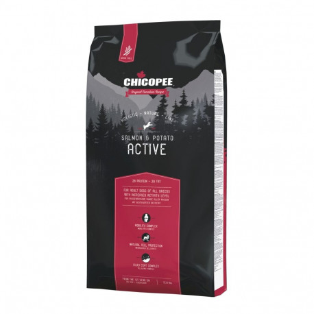 Chicopee HNL Active Salmon & Potato dog food 12kg