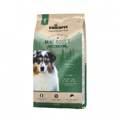 Chicopee CNL Mini Adult Lamb & Rice dog food 2kg