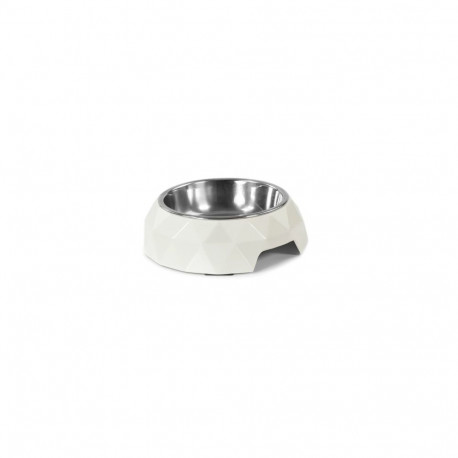 Record white melamine bowl with base for dogs ø 14cm - 160ml