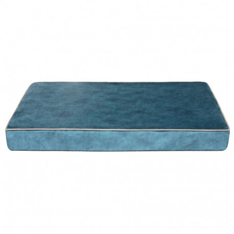 Cazo Mattress Velvet turquoise mattress for dogs 10x120x80cm