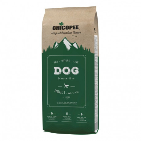 Chicopee PNL Adult Lamb & Rice dog food 20kg