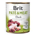 Brit Care Duck Paté & Meat canned food for dogs 800g