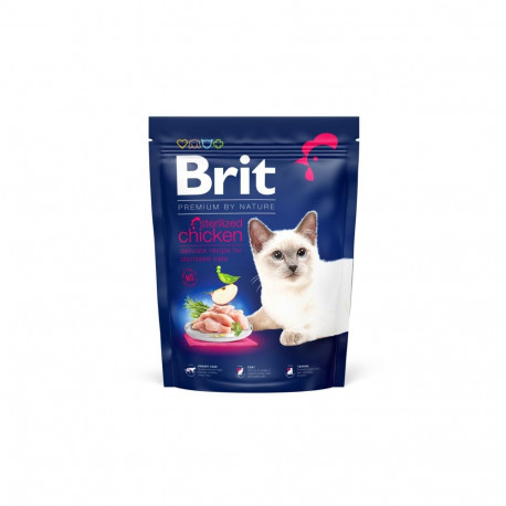 Brit Premium by Nature Cat Sterilized with chicken 300g