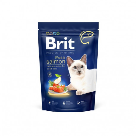 Brit Premium Cat Adult Salmon cat food 1.5 kg