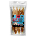 Bubu Pets chicken wraps rawhide stick 500g