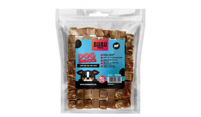 Bubu Pets lamb and cod soft cubes 500g