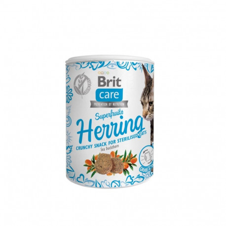 Brit Care SuperFruits Herring snack for cats 100g