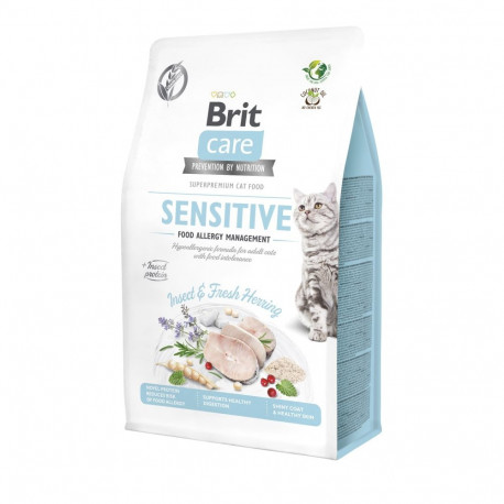 Brit Care Cat Grain-Free Insect & Fresh Herring cat food 0.4 kg