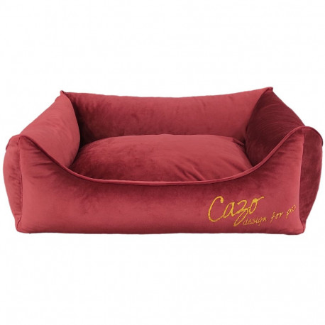 Cazo Soft Bed Milan punane pesa koertele 93x72cm