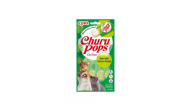 Churu Pops cat treat with tuna and chicken 4x15g