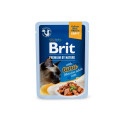 Brit Premium Delicate Tuna Fillets in Gravy wet food for cats 85g