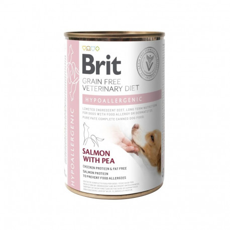 Brit Veterinary Diet Hypoallergenic canned food for dogs 400g
