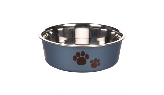 Flamingo non-slip bottom blue dog bowl ø 14cm - 450ml