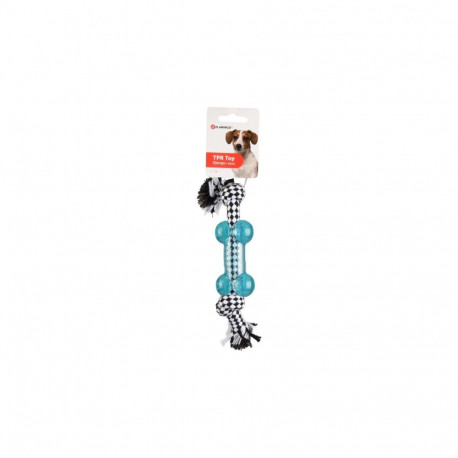 Flamingo kummist kondiga mängunöör koertele 25cm