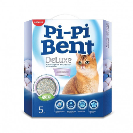 Pi-Pi Bent Deluxe Clean Cotton kassiliiv 5kg