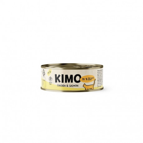 Kimo Chicken & Salmon konserv kassidele 70g