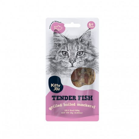 Kitty Joy Tender Grilled Mackerel natural treat for cats 25g